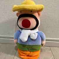 カールおじさんぬいぐるみ！ 明治 非売品 特大 カールおじさん ぬいぐるみ - メルカリ